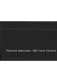 Polaroid 100 Automatic manual. Camera Instructions.